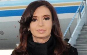 The Argentine president next week will be flying to the Vatican and to Paris 