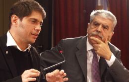 “This is everybody’s efforts” insisted minister Kicillof at the presentation