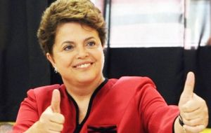 The Brazilian president is well ahead of her potential rivals 