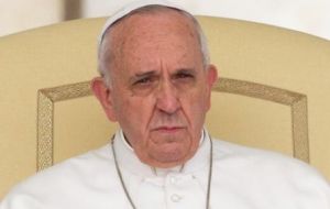 “The worst that can happen to us is to forget about that scene,” the pontiff said.