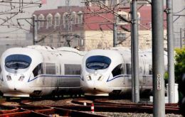 Beijing has taken steps to prop the domestic market and spending in the railway system 