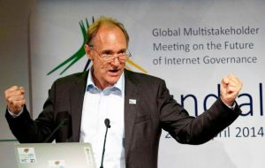 Berners-Lee, father of WWW, praised Brazil's Internet privacy law 
