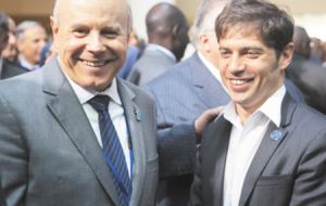 Guido Mantega met Axel Kicillof