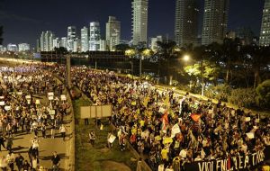 Landless and homeless march in Sao Paulo