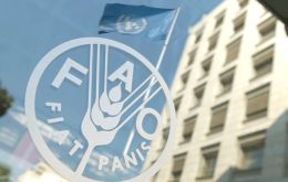 Overall the FAO food price index was 3.5% down compared to a year ago