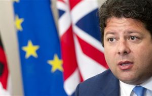 Chief Minister Picardo is on a business and lobbying trip to the UK