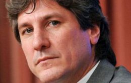 Boudou's allegedly facilitated the sale of a minting company and later favored it with contracts 