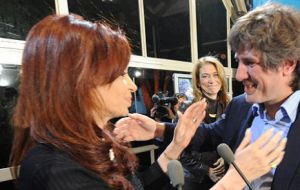 Cristina Fernandez choice of Boudou as vice-president candidate was a surprise for the political system 