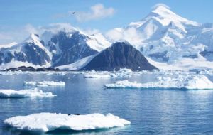 Altogether, Antarctic ice loss is now contributing 0.45 millimeters to global sea level rise each year