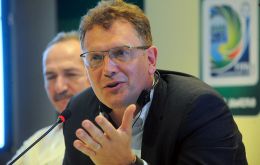 FIFA’s Valcke dismissed media headlines “screaming that Brazilians don’t want the World Cup”.
