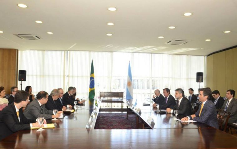 Filmus  during the round of meetings in Brasilia   