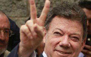 Santos: “Colombians will choose between: those of us who want the end of the war and those who want a war without end”