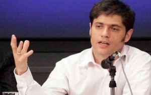 “We have agreed on minimum payments that will increase if new investments come to Argentina, said Kicillof 
