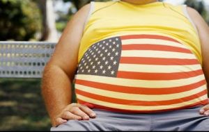 US has the biggest slice of the planet's obese population - 13% – yet it has less than 5% of the world’s total population