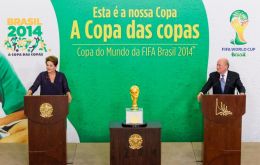 The president said she would advise future host countries to “be very careful about the 'responsibility matrix'” they sign with FIFA