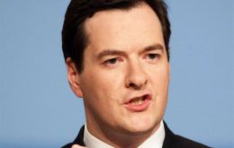The chancellor said the IMF was “right to warn the government that risks still remain” to the UK's economic recovery.