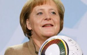 Angela Merkel will watch Germany-Portugal in Bahia on Monday 16 June 