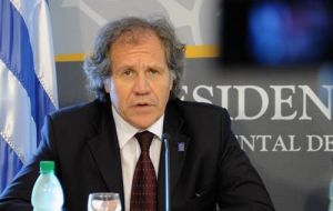 Almagro sent a letter to Timerman inviting him to dialogue but also recalling a long list of non delivered Argentine promises
