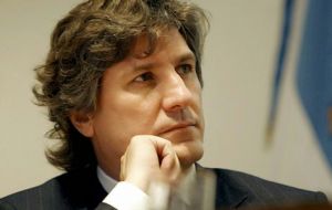 Boudou is accused of using shell companies and secret middlemen to gain control of the printing company 