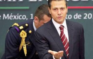 Mexican President Enrique Peña Nieto's goal is a production of 3 million barrels of oil per day by 2018