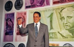 The Real was implemented when former president Fernando Cardoso was Finance minister of the Itamar Franco administration  