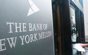 BNY Mellon, the world's largest custody bank, has told Griesa it has done nothing with the money because it is following his orders 