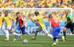 Last Saturday Brazil knocked out Chile from the Cup at a full Mineirao stadium 