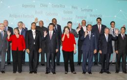 Xi met with 11 Latin American and Caribbean leaders at the end of a three-day visit to Brazil before heading to Argentina