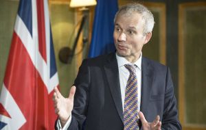 “I condemn this provocative activity and urge the Spanish government to ensure that it is not repeated”, said Minister Lidington