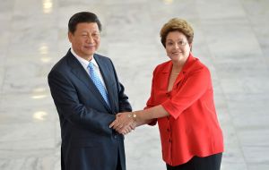 Presidents Xi and Rousseff seal the close relationship