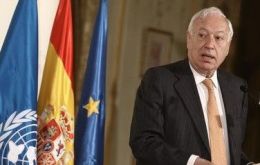  “What the Spanish Government has said is that our line of action is respect for international law,” said García-Margallo
