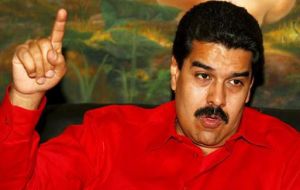President Maduro said López “has to pay for his crimes” and accused him of being responsible for the “loss of life” during protests