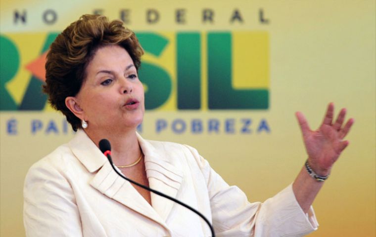 The report said that ”the (Brazil) economy would worsen if President Rousseff’s chances of being re-elected stabilized or improved”