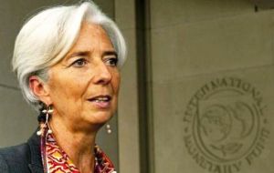 If the US and UK tighten monetary policy sooner than expected, it could lead to higher borrowing costs worldwide, said IMF Christine Lagarde
