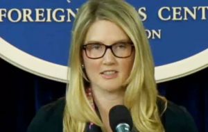 The US spokesperson said the restrictions were in response to “arbitrary detentions and excessive use of force” by Venezuelan officials 
