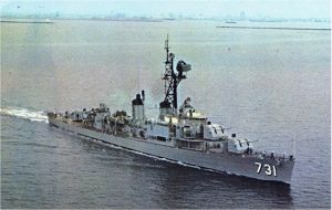 “Apparently mistaking the Maddox for South Vietnamese, three DRV patrol boats launched a torpedo and machine gun attack on her” 