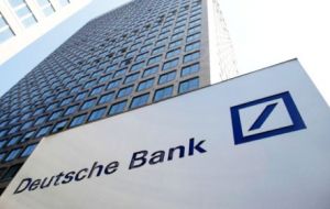 “We are working with Deutsche Bank to make progress as fast as we can during negotiations” according to Latham & Watkins 