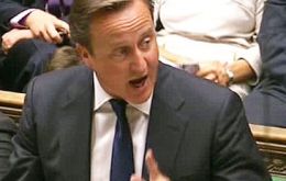 “We have all been shocked and sickened by the barbarism we have witnessed in Iraq this summer,” Cameron told parliament.