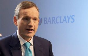  “We remain on track to rebalance Barclays as part of our strategy to deliver sustainable returns for our shareholders”, said CEO Jenkins 