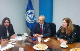  MLA Elsby made a courtesy visit to the Guatemalan Ministry of Foreign Affairs and also spoke with members of the Central American Parliament (Parlacen)