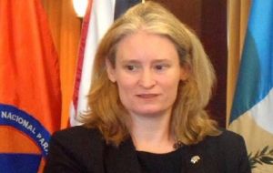 Ambassador Sarah Dickson, said the UK Government reiterates its absolute commitment to preserve and protect the Islanders right of self-determination