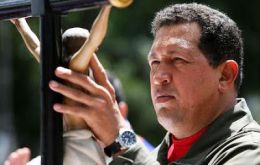 The classic Christian “Lord's Prayer” has been adapted to implore beloved late leader Hugo Chavez for protection from the evils of capitalism.