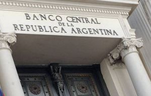 Argentine international reserves at the central bank stand above 28bn dollars 
