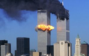 Al Qaeda terrorists on 09/11, thirteen years ago knocked out the NY World Trade Center twin towers killing thousands