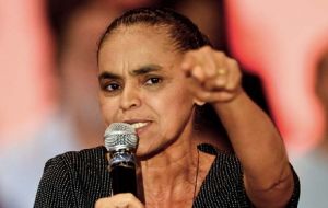 Marina Silva has promised that if elected she would push diplomatically in support of human rights and democracy in Cuba 