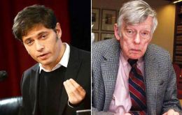 Kicillof argued that with one-off payment order, Griesa is harming Argentina and bond holders, which are hostage of the 'vulture funds'