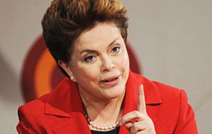Rousseff said her intention is not to influence content, but rather to break down an “asymmetrical” concentration of media ownership, described as harmful.