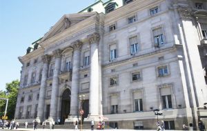 Argentina deposited the coupon payment on its foreign law Par bonds with Nacion Fideicomisos after removing former trustee, Bank of New York Mellon 