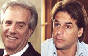 Former president Vazquez has 42% vote intention and Lacalle Pou, 32% 