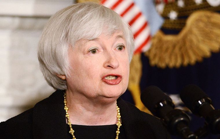 Fed chair Yellen has sought to reassure markets that any rate rise will be data dependent: when US economic growth and employment improve substantially